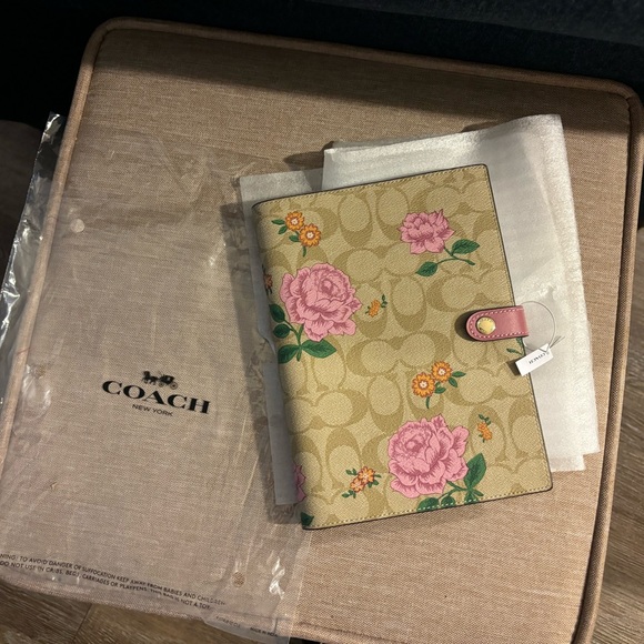 Coach | Other | Coach Floral Notebook | Poshmark